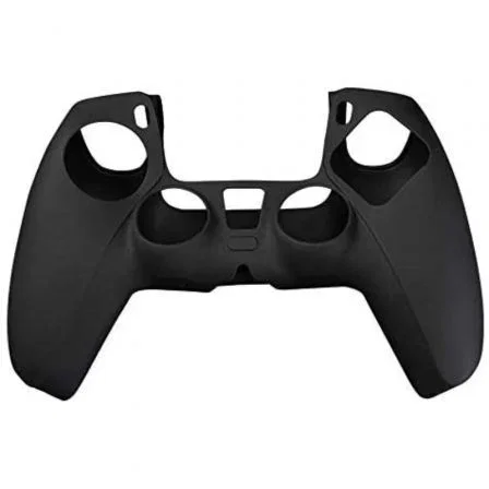 Fractal FR-TEC Funda de Silicona con Grips para Mando PS5 - Kit Basics, Color Negro